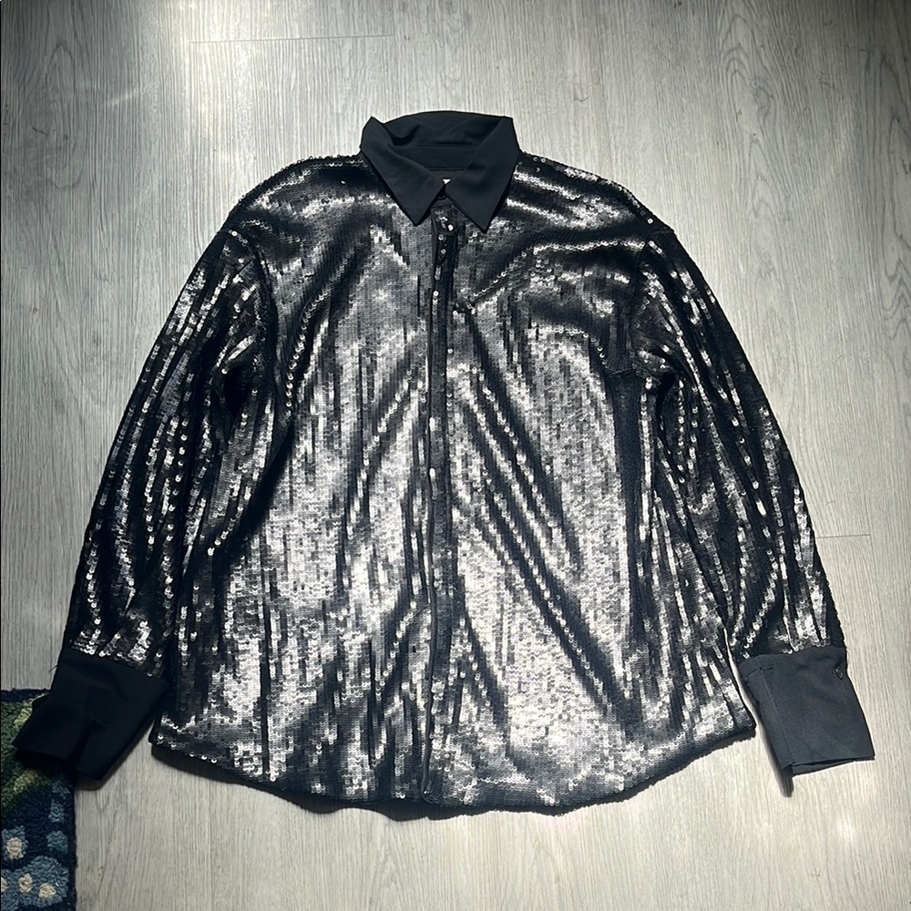 Black Sequin Women’s Jacket